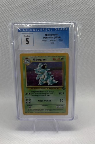 Nidoqueen (Unlimited) graded CGC 5 for sale on eBay