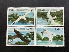 ICOLLECTZONE US Palau C1-4 Block Birds XF NH (A500a)