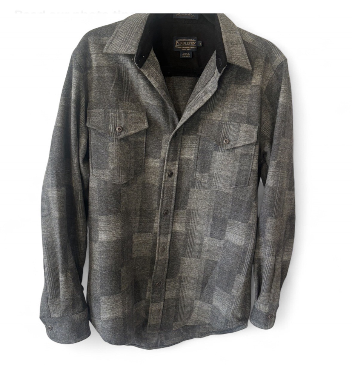 Pendleton Men’s Small Thomas Kay Pendleton Wool B… - image 1