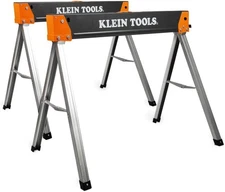 Klein Tools 66187 Fixed-Leg Saw Horse, 2-Pack