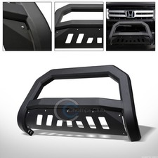 Fits 06-14 Honda Ridgeline Matte Blk Avt Bold Bull Bar Brush Bumper Grille Guard Fits 06-14 Honda Ridgeline Matte Blk Avt Bold Bull Bar Brush Bumper Grille Guard