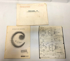 Harman Kardon Citation II Operation Manual and Schematic 