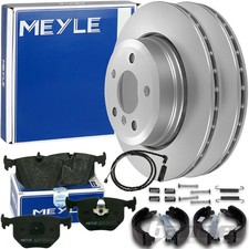 MEYLE BREMSSCHEIBEN 320mm + BELÄGE + HANDBREMSE HINTEN passend für BMW X3 E83