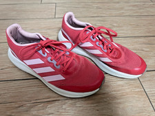 adidas cloudfoam : leichte Hallenschuhe / Laufschuhe - lachsrot - Gr. 39 - TOP