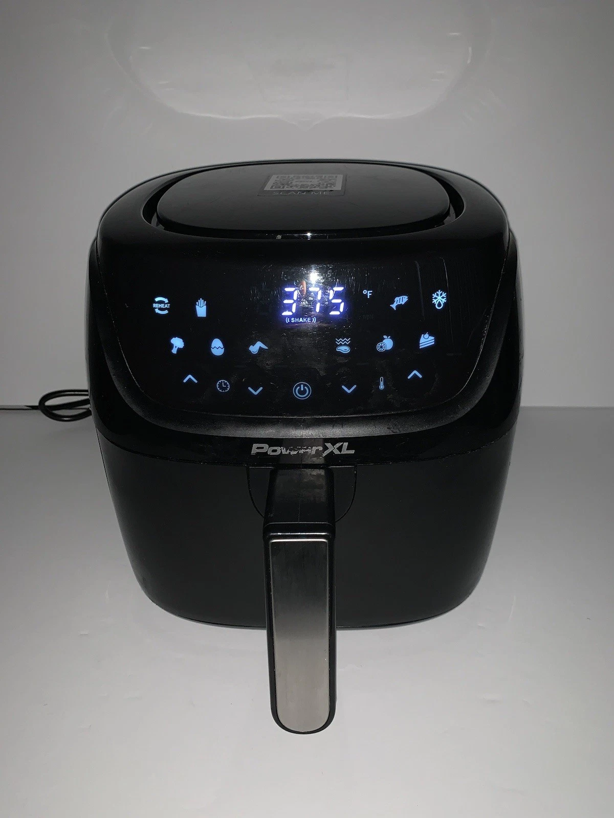 Power XL Vortex Pro Air Fryer Model AF-E4001 4-Quart Black Digital 1200W
Opens in a new window or