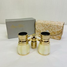 Selsi Opera Binoculars with Original Case Marked B208 Japan 3X Coated