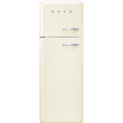 SMEG FAB30LCR6 Kühl-/Gefrierkombination Linksanschlag Creme 50s Style, EEK: C