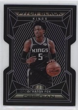 2019 Panini Obsidian Pitch Black Electric Etch Purple 39/50 De'Aaron Fox #11 1u6