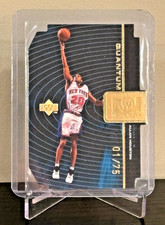 1998-99 Upper Deck Next Wave - Allan Houston Quantum Gold Die-Cut (RARE 1/75!!!)