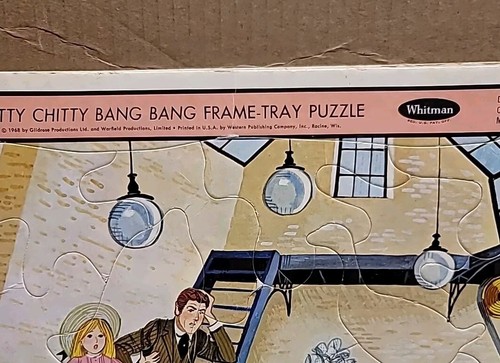 1968 vintage Chitty Chitty Bang Bang Box Frame Puzzles Set of 2 - Picture 4 of 11
