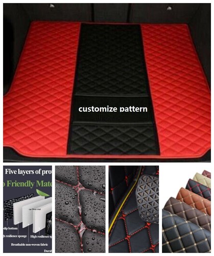 For Tesla Model 3 x y s All Models Car Trunk Mats Carpets Waterproof Pu Leather - Imagen 37 de 42