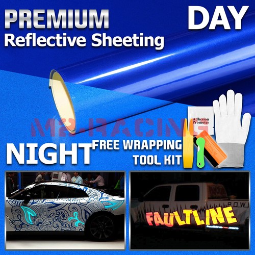 *Reflective DIY Vinyl Car Vehicle Wrap Sticker Decal Graphic Sign Adhesive Film - Picture 55 of 65