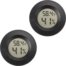 Mini Hygrometer Thermometer Digital 2 Pack Humidity Meter Indoor/Outdoor Humidit