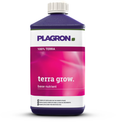 Plagron Terra Grow 1L Liter Dünger Wachstumsphase Ertrag Grow Bud Blüte Anbau 