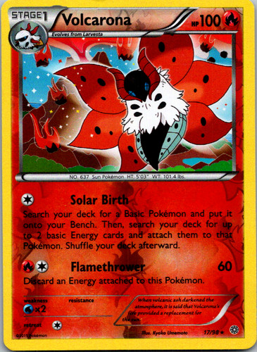 volcarona pokemon card value stage 1 Volcarona 025/191 Surging Sparks Reverse Holo – Red Panda Gaming
