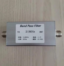 BPF-21-200w 21MHz BPF Band Pass Filter Shortwave LC Filter 15m Band 200W