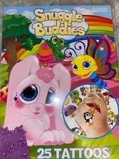 Savvi Tattos Snuggle Buddies 25 CT. Ages 4+ Made In USA