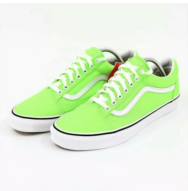 9.5 - VANS Old Skool Neon Green Gecko 