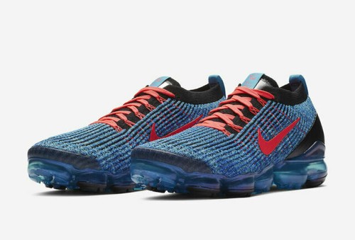 nike air vapormax flyknit 3 red white blue