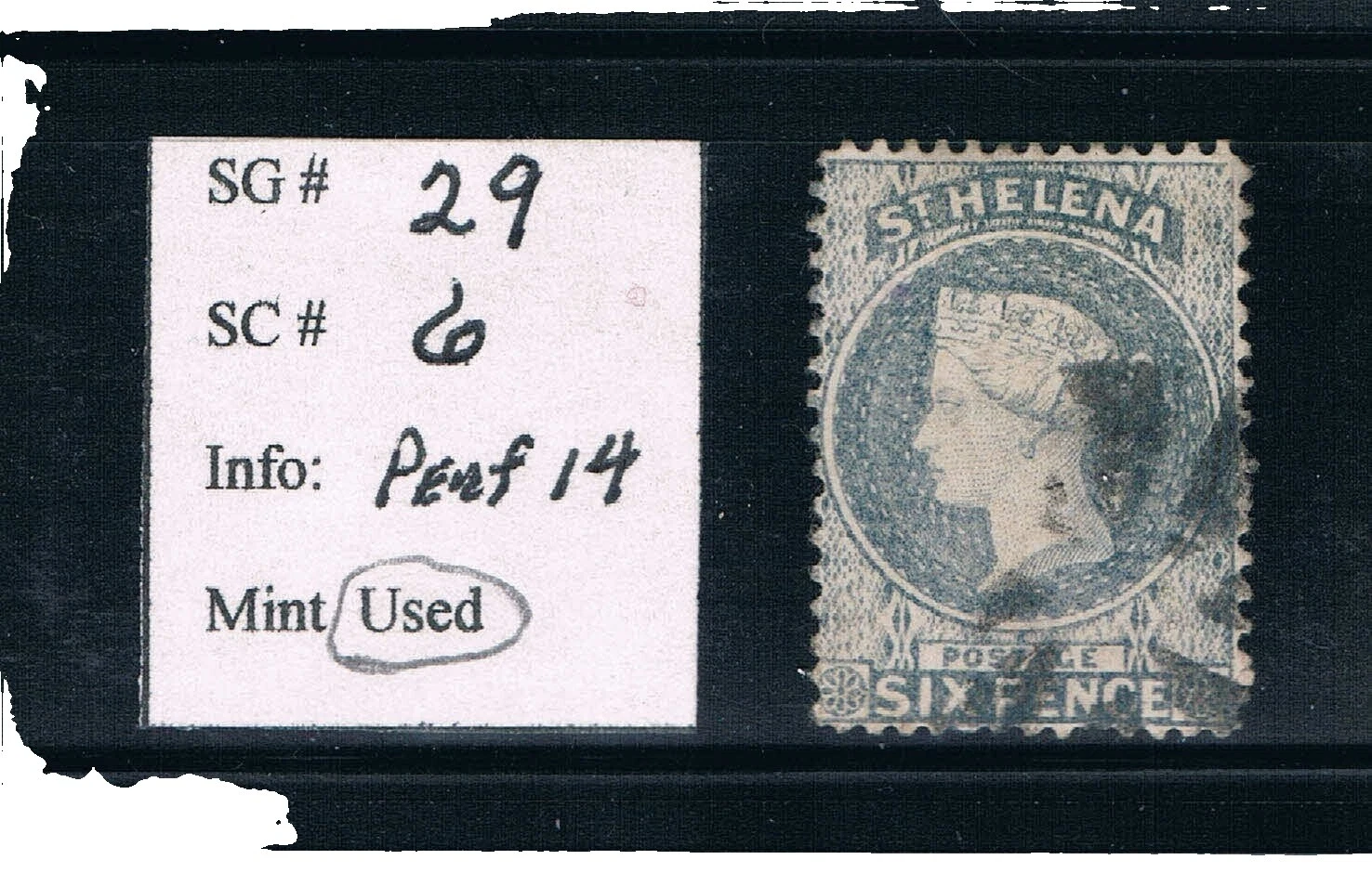 Fancy Cancel Individual British Colony & Territory Stamps