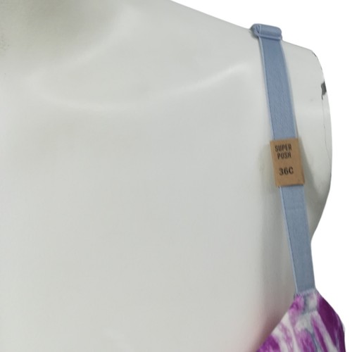 Victorias Secret PINK Wear Everywhere Super Push Up Bra Size 36C Underwire New - Picture 5 of 13
