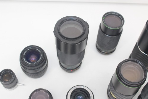 F x10 Vintage Camera Lenses Inc Sigma 70-300mm, Hanimex 200mm, Vivitar 28mm etc - Afbeelding 7 van 12