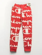 Champion Jogger Pants Size Medium Orange White Reverse Weave New With Tags