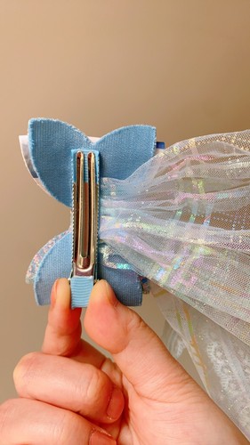 Frozen Hair Clips Kids Snap Hairclips Elsa DressUp Girls Party Hair Accessories - Picture 10 of 11
