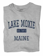 Lake Moxie Maine ME T-Shirt EST