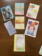 Lot of greeting cards, note cards and stationary