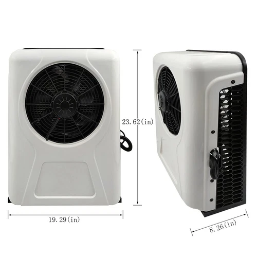 12V Split Air Conditioner 12000 BTU AC Kit Fit for Cab Semi Truck Bus Caravan RV - Picture 4 of 14