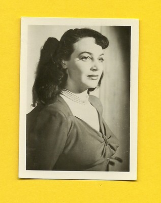 Mimi Nelsson Vintage 1953 Movie Film Star Cigarette Card  Germany