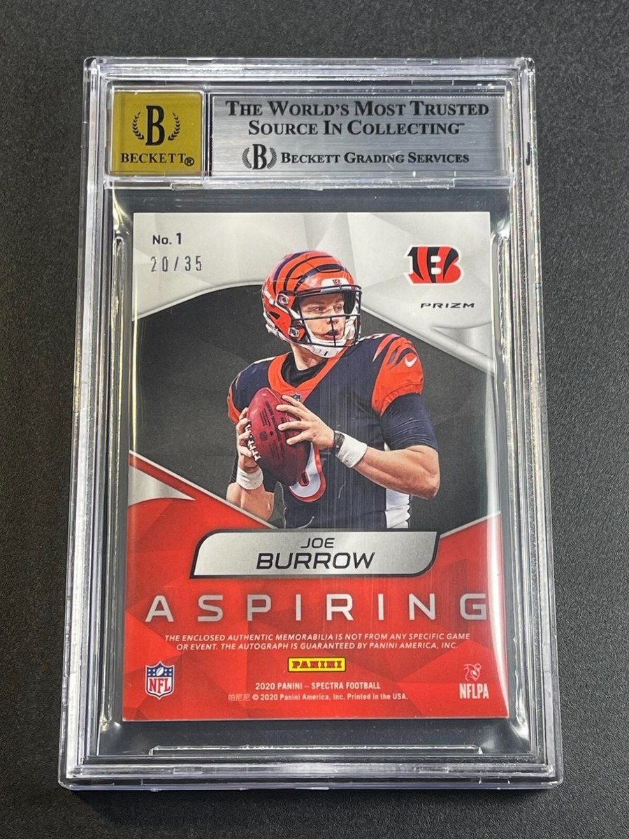 その他 Joe Burrow RC Auto panini 2020 Panini Phoenix Joe Burrow Football RC Rookie Patch Auto