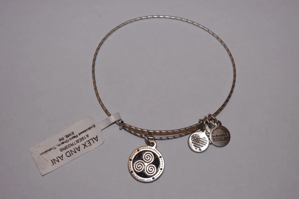 Alex and Ani Triskelion Bracelet eBay