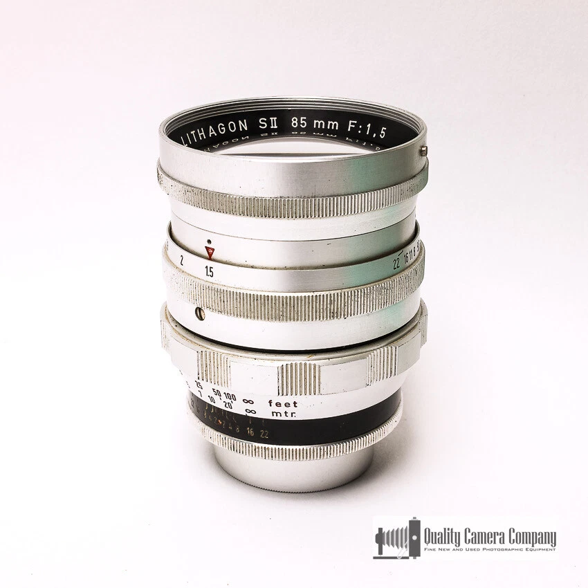 Beautiful 85mm F1.5 Enna Lithagon SII Exakta mount Rare Portrait Bokeh Monster