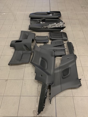 Porsche 991 911 Turbo S Innenausstattung Leder schwarz