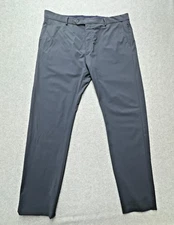 Zanella Noah Active Pants Mens 38 Blue Stretch Tech Trouser Italy Performance