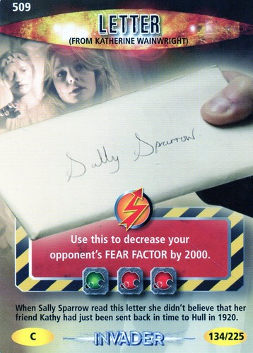 Doctor Who Battles In Time Individual Trading Cards ( Cards 351 to 600 ) - Picture 157 of 248