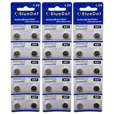 30 AG7 395 LR57 LR927 SR57 1.5 Volt Alkaline Button Cell Watch Battery USA SHIP
