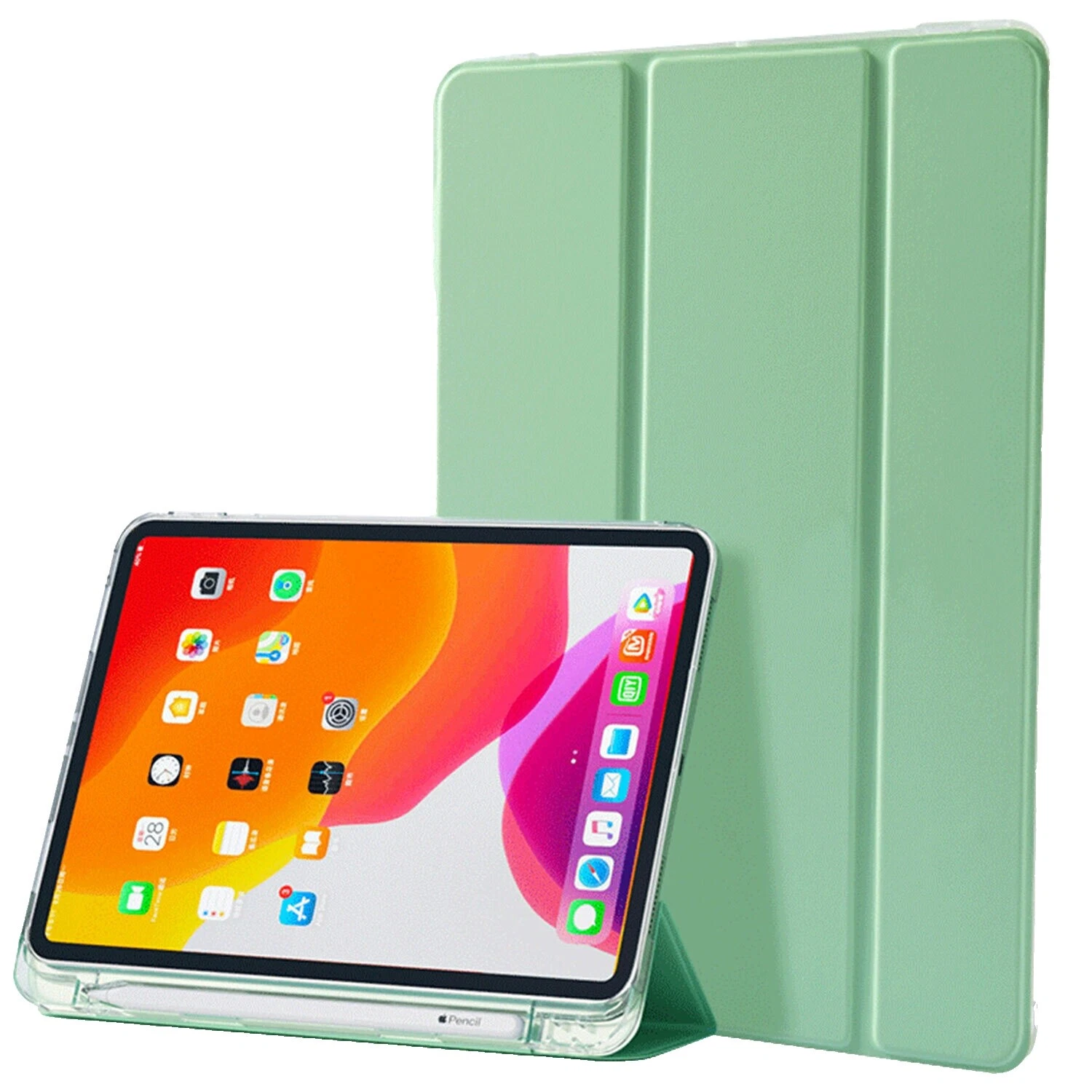 Leather Folding Folio Cases for iPad mini 4