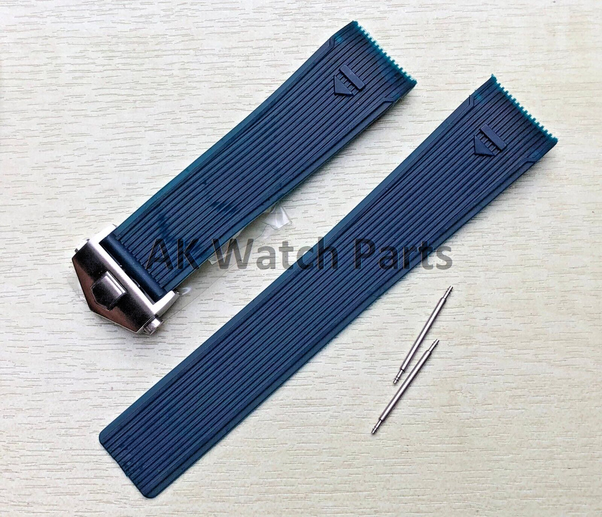 Silicone Rubber Strap Fits Tag Heuer Watch Aquaracer WAY101 WAY201