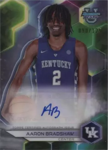 2023-24 Bowman University Best - Aaron Bradshaw #B23-AB