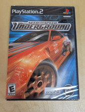 Need for Speed Underground Sony Playstation 2 PS2 Brand New Factory Sealed
