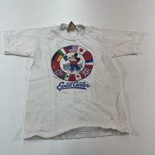 VINTAGE WALT DISNEY WORLD EPCOT CENTER MICKEY MOUSE T-SHIRT KIDS M 8-10 