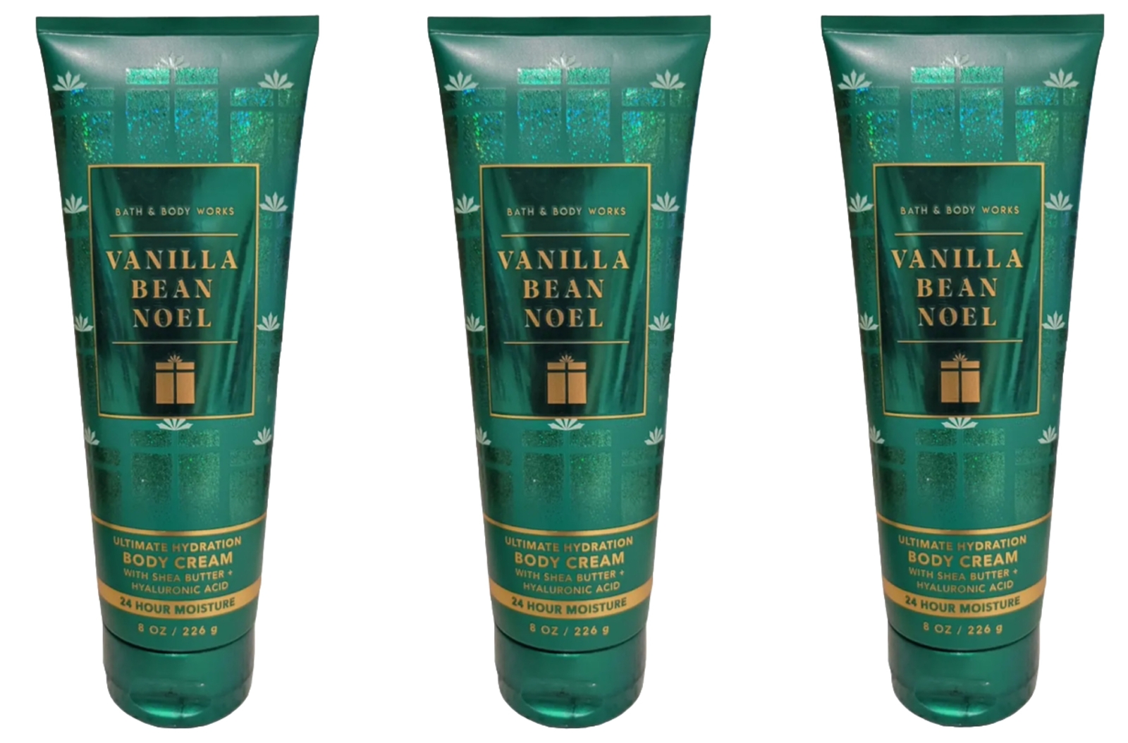 Lot of 3 Bath & Body Works Vanilla Bean Noel body Cream 8 OZNew eBay