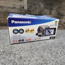 Panasonic SDR-H80 60GB video camera camcorder hdd Battery Charger Compact w/ Box