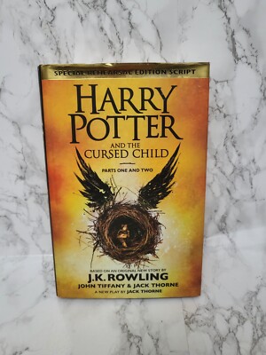 Harry Potter And The Cursed Child Parts 1 & 2 Hardback Book 2nd Edition