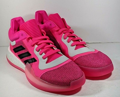 adidas marquee boost low pink