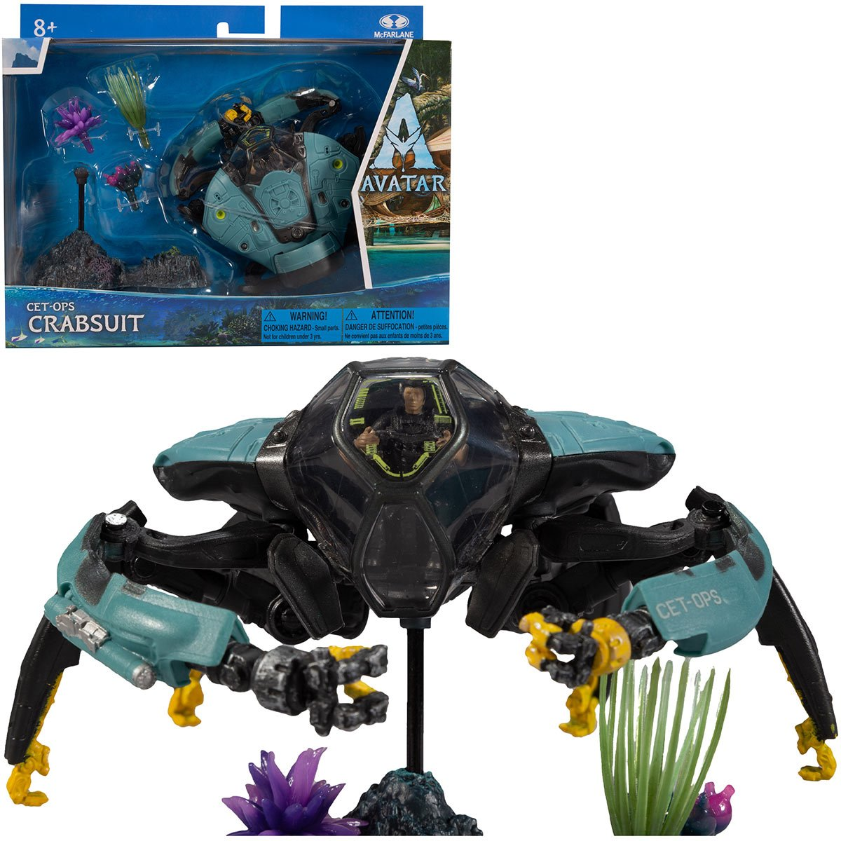 McFarlane - Avatar - World of Pandora CET-OPS Crabsuit Medium