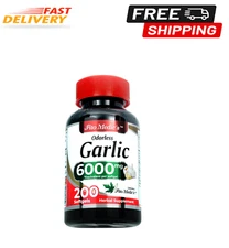 FITO MEDIC'S Lab | Garlic Supplements | Garlic Pills | 6000 mg Equivalent 200 Ca